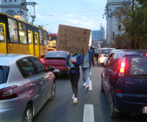 Strajk kobiet w Warszawie