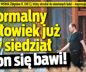Normalny człowiek już by siedział a on się bawi!