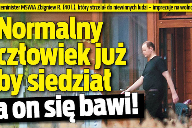 Normalny człowiek już by siedział a on się bawi!