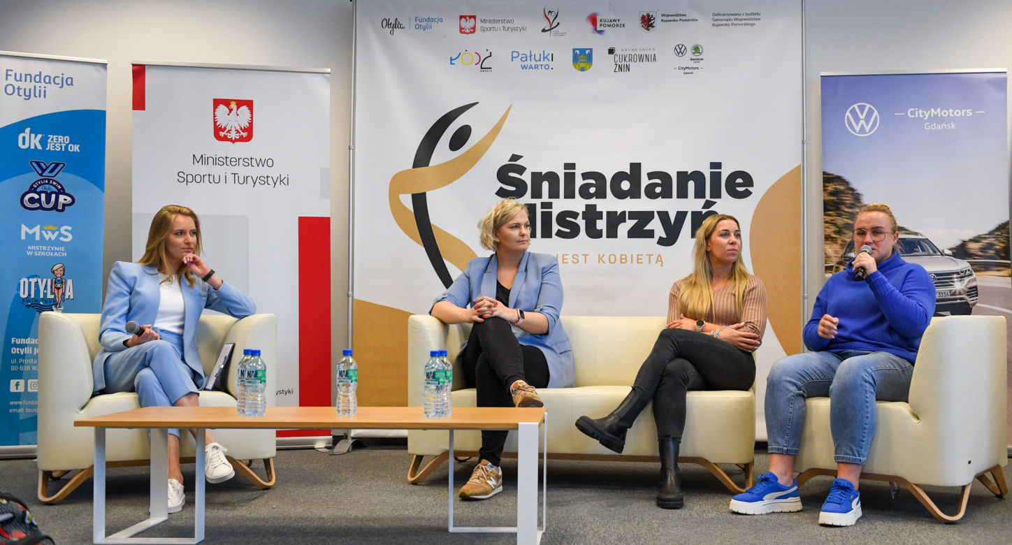 Śniadanie Mistrzyń w łódzkiej Zatoce Sportu