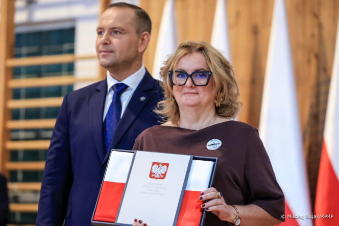 Nawrocki odwiedził swoje LO