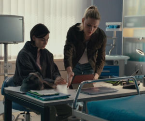 Na dobre i na złe odc. 999: Blanka (Pola Gonciarz), policjantka Dorota (Magdalena Wróbel)