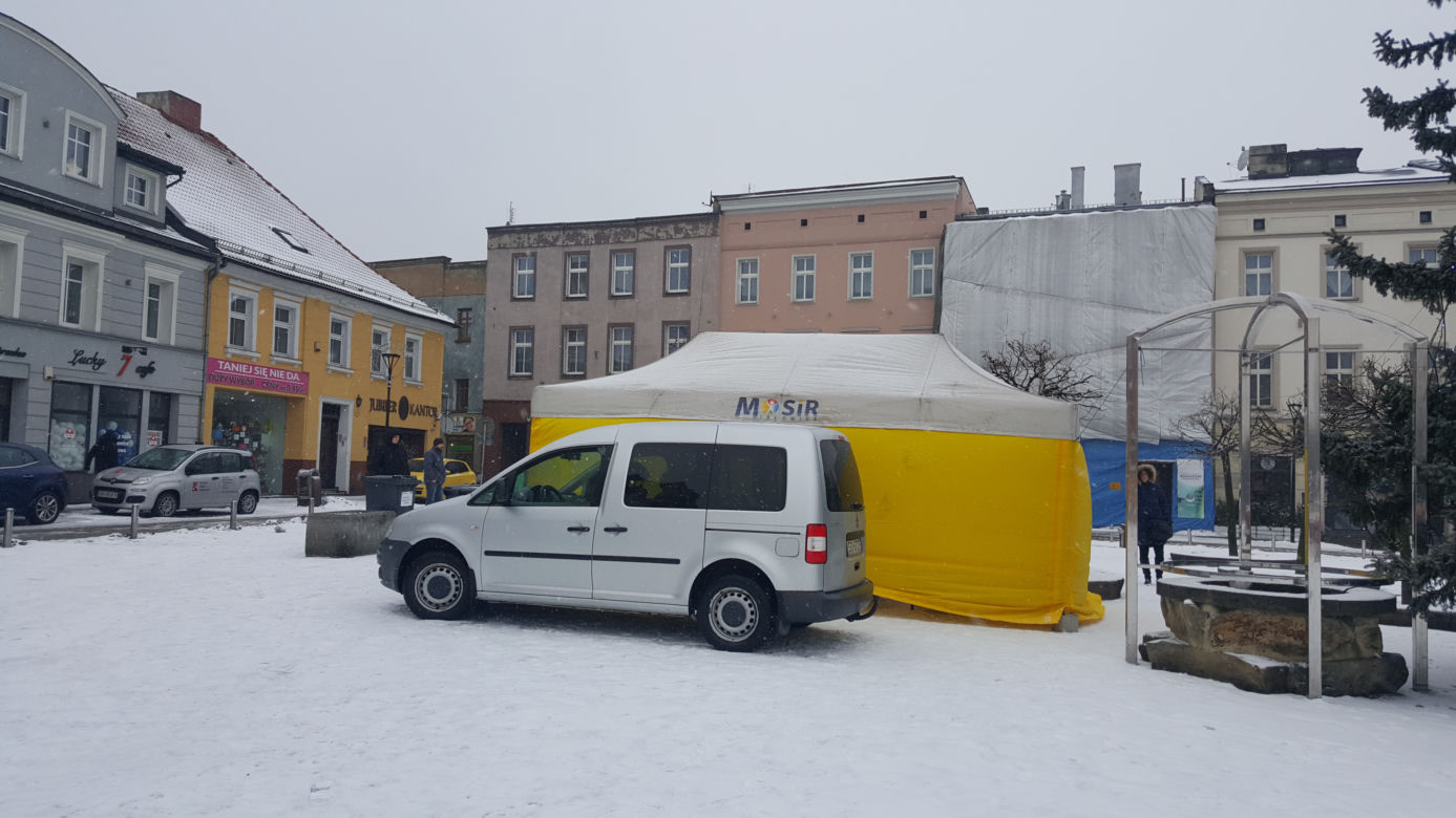 Gorąca miska zupy na mysłowickim rynku
