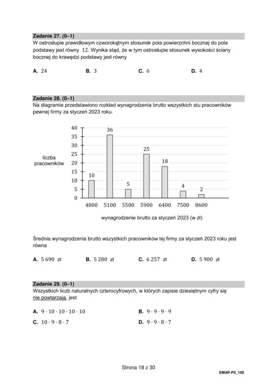 Matura poprawkowa 2023: matematyka. Arkusze CKE i odpowiedzi rozwiązane przez eksperta [Formuła 2015] 