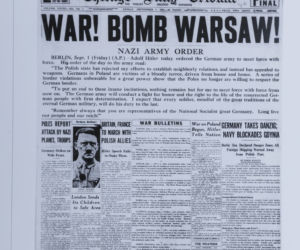 Pan Wojciech chce wydać album z zagranicznymi gazetami z czasów wojny