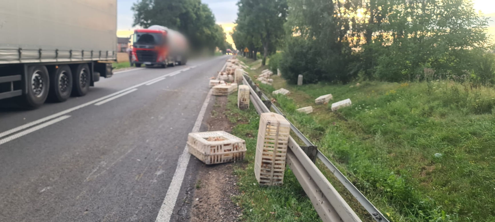 Wypadek w Świerczynku