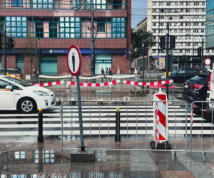 Przejście na ul. Marszałkowskiej w Warszawie przy ul. Fangora
