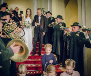 Tak wyglądał książęcy ślub na Zamku Książ