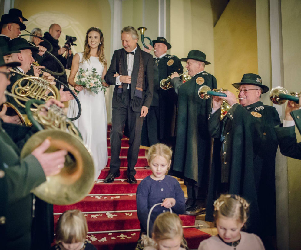 Tak wyglądał książęcy ślub na Zamku Książ