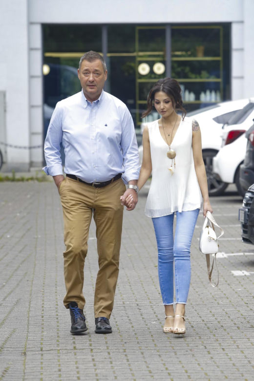 Jacek Rozenek i Maria Samuel