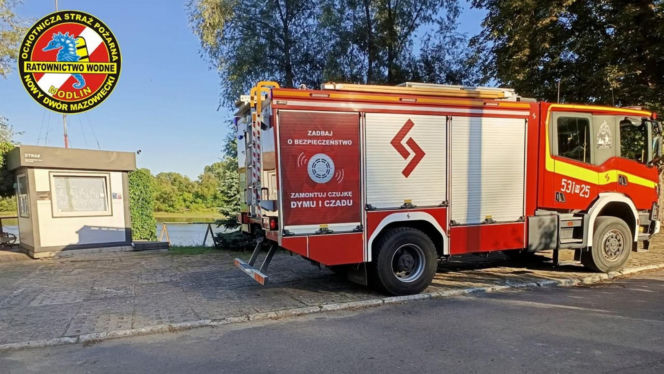 Zwłoki w Wiśle przy ujściu Narwi
