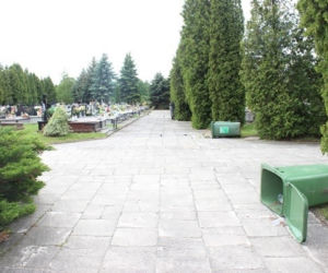 Zniszczony cmentarz w Tarnowie