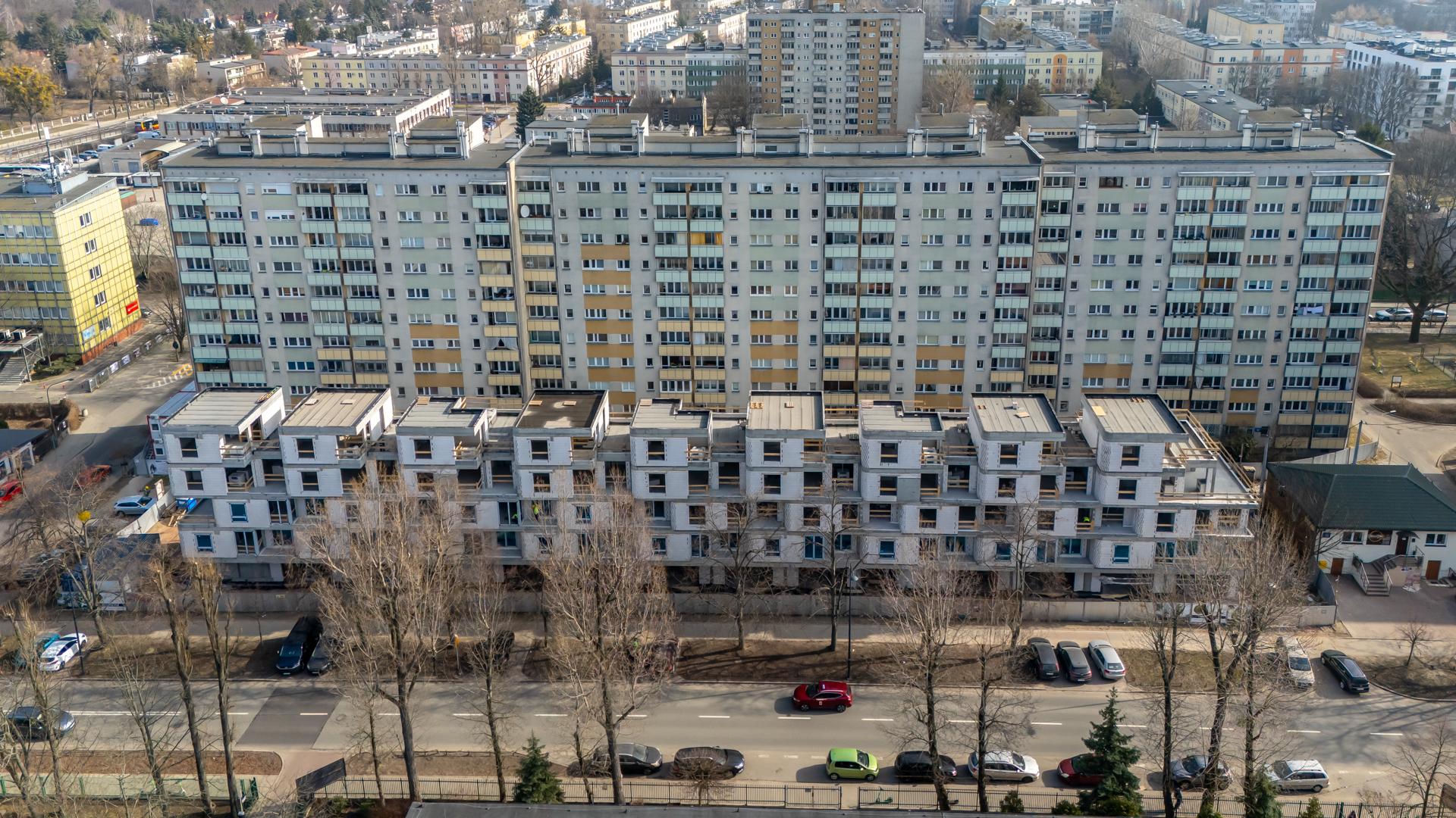 Wola Księcia Janusza w Warszawie w budowie