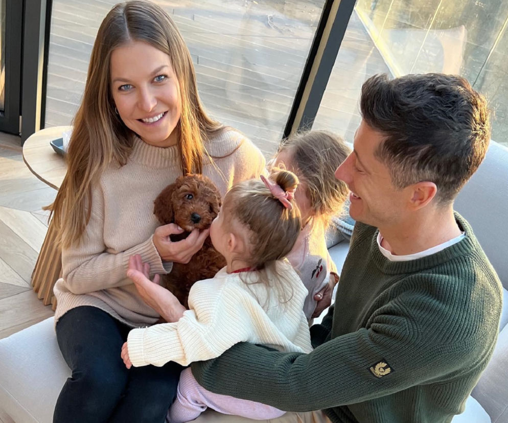 Robert Lewandowski, Anna Lewandowska, Lewandowscy, rodzina Lewandowskich