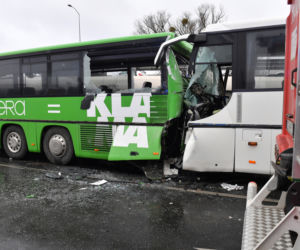 Szczecin: Zderzenie autobusów