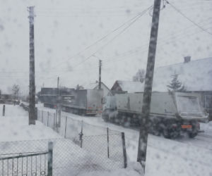 Koszmar na podlaskich drogach 4.02.2021. Zdjęcia internautów z grupy Kolizyjne Podlasie