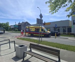 Wypadek na Hutniczej w Starachowicach. Są poszkodowani