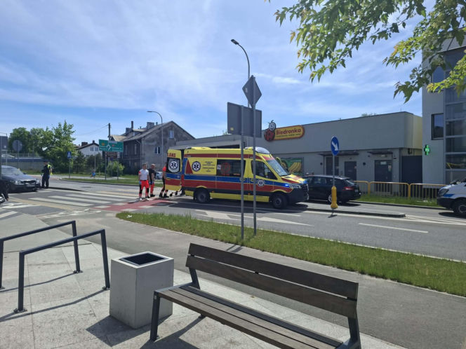 Wypadek na Hutniczej w Starachowicach. Są poszkodowani