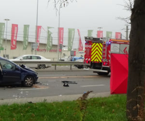 Tragiczny wypadek karetki, która wiozła zakażonego