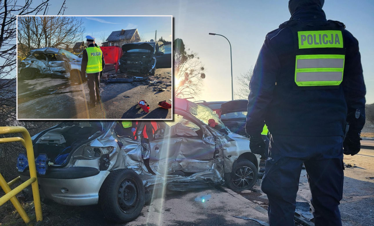 Tragiczny wypadek w Świeciu! Nie żyje 18-letni kierowca [ZDJĘCIA] 