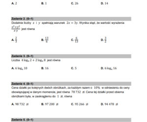 matura 2022 matematyka