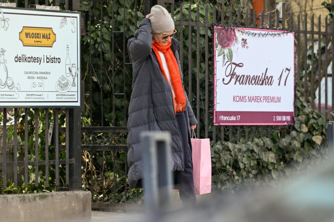 Barbara Bursztynowicz ubiera się w komisie