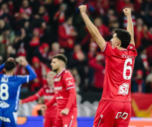 Widzew Łódź - Lech Poznań: Zdjęcia kibiców i zawodników z meczu 24. kolejki PKO BP Ekstraklasy