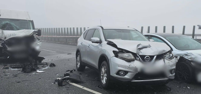 Tragiczny karambol na A4. Gęsta mgła i śmiertelny wypadek