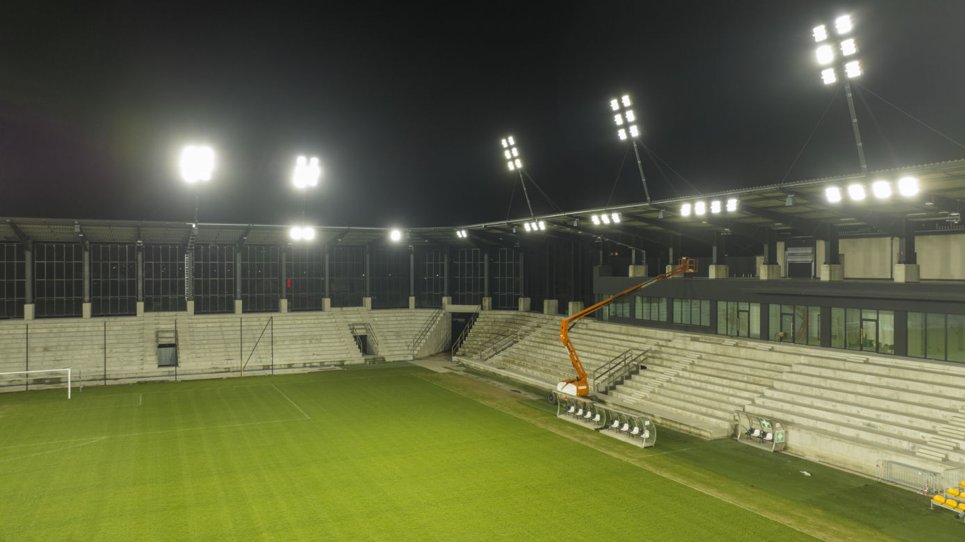 Oświetlenie stadionu przy ul. Kilińskiego 