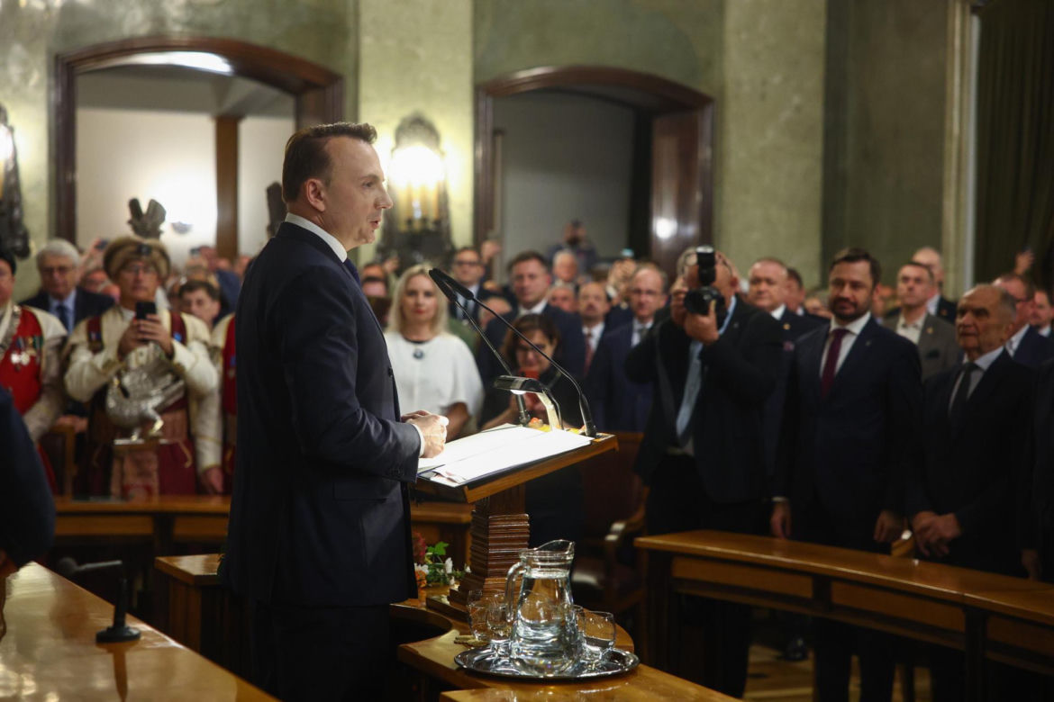 Zaprzysiężenie Gibały. Emocje sięgały zenitu