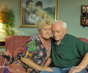 M jak miłość. Barbara (Teresa Lipowska) , Lucjan (Witold Pyrkosz) Mostowiakowie 