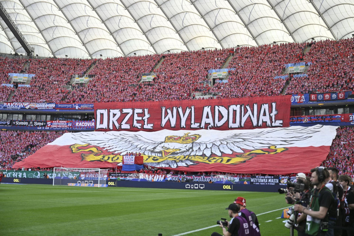 Puchar Polski pomiędzy Górnikiem Zabrze i Rakowem Częstochowa na PGE Narodowym w Warszawie
