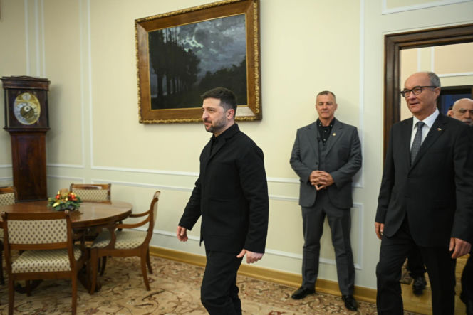 Wołodymyr Zełenski w polskim Sejmie