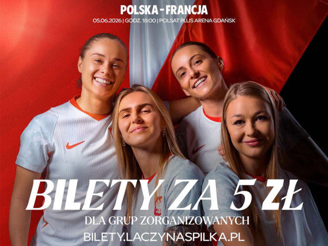Piłkarskie święto w Gdańsku. Trwa sprzedaż biletów na mecz Polska-Francja