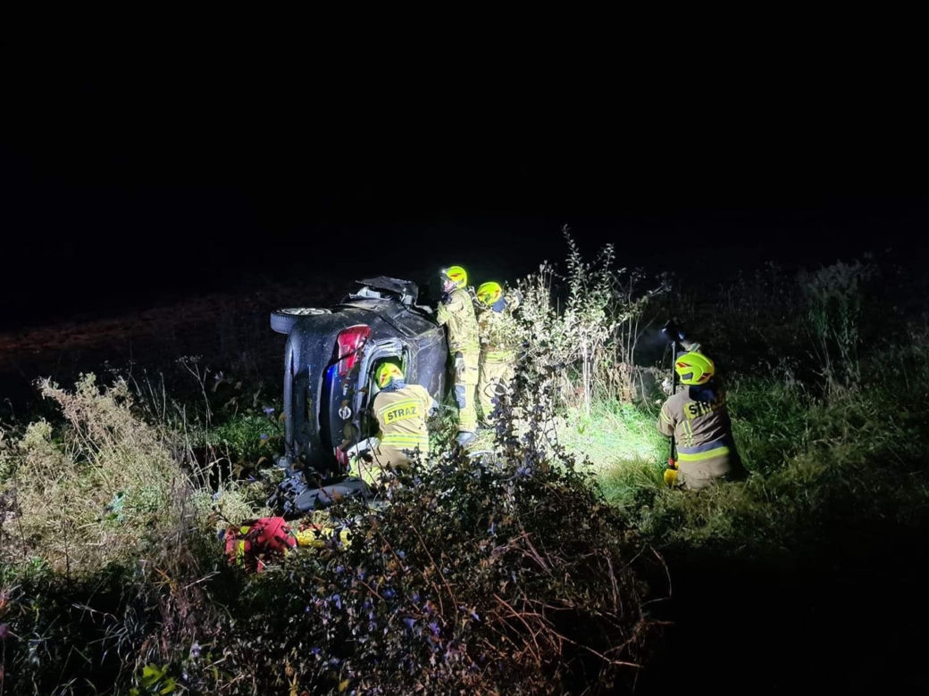 Baciuty. Tragiczny wypadek. 60-letni kierowca zmarł w szpitalu