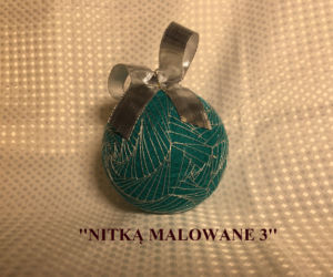 NITKĄ MALOWANE 3 – średnica 12 cm