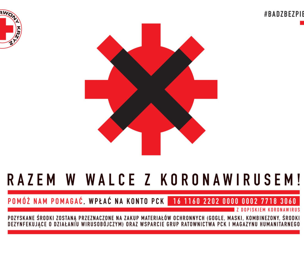 PCK walczy z koronawirusem