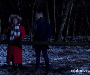 M jak miłość, odcinek 1371. Magda (Anna Mucha), Andrzej Budzyński (Krystian Wieczorek)