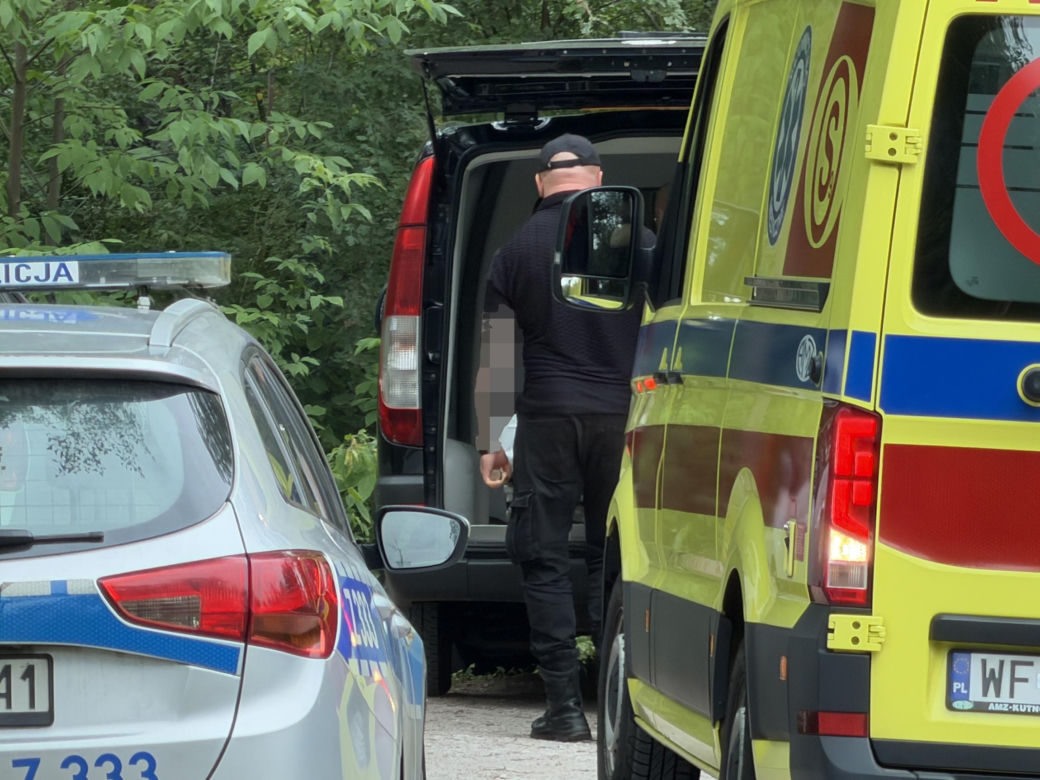 Mężczyzna przygnieciony drzewem przy Moście Poniatowskiego w Warszawie