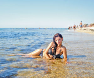 Emilka marzy na plaży