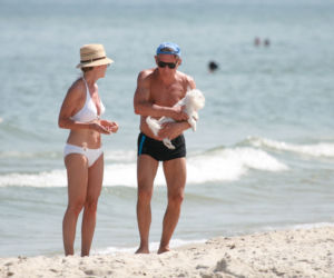 Beata Ścibakówna zachwyca na plaży