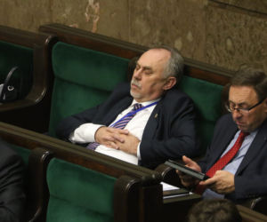 Poseł demolował urząd. Janusz Sanocki.