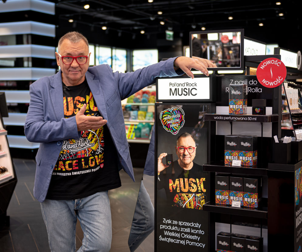 Jurek Owsiak zaprojektował własne perfumy!
