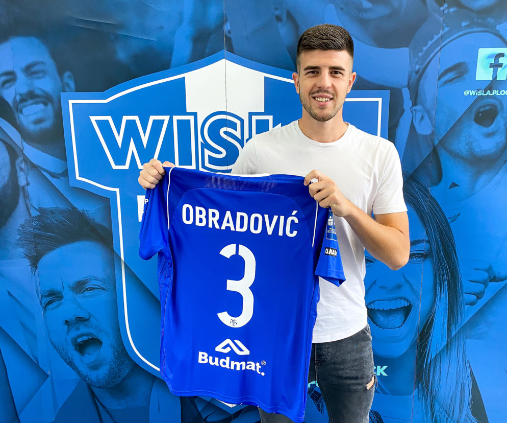 Milan Obradović piłkarzem Wisły Płock