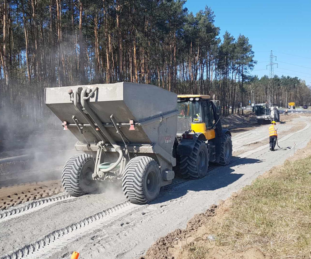 Trwa przebudowa ul. Włocławskiej w Toruniu