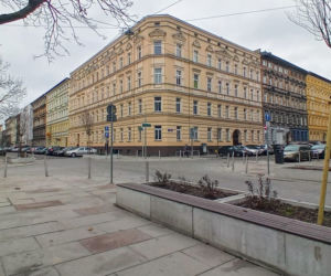 Przebudowa ulic w centrum Szczecina - marzec 2021