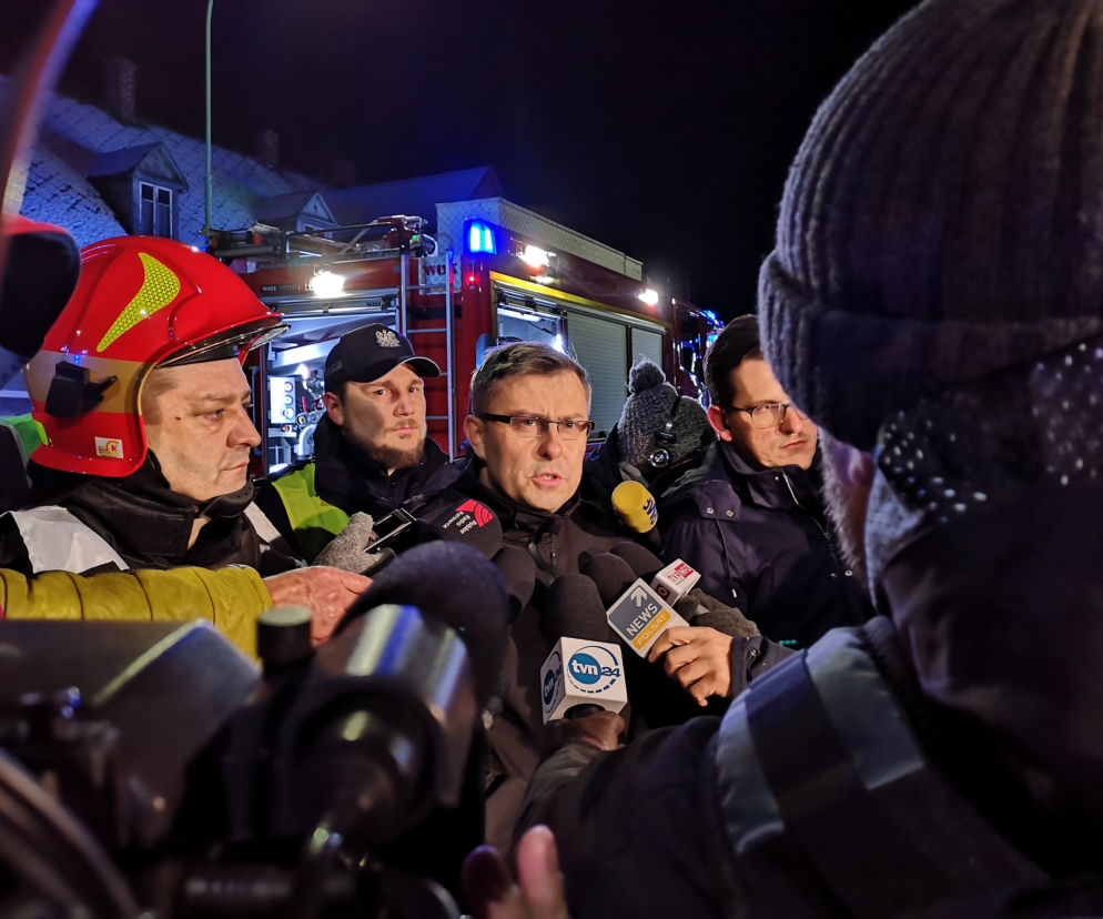 Wybuch gazu w Szczyrku