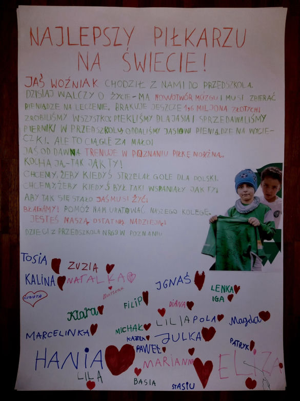 Wzruszający list do Roberta Lewandowskiego