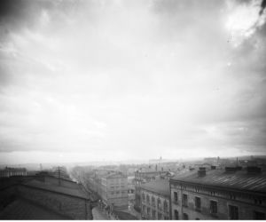 Panorama Krakowa 90 lat temu
