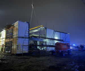 Zawalił się strop stacji uzdatniania wody! Trzy osoby poszkodowane